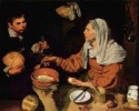 Диего Веласкес «Старая кухарка», 1618 год