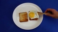 Бутерброд с яичницой "глазуньей" из одного яйца (С0)