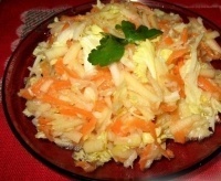 Салат из пекинской капусты и свежей моркови