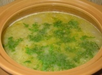 Фасолевый суп с лимоном