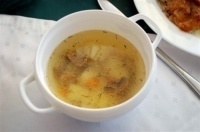 Классический грибной суп с картофелем