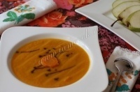 Морковный суп-пюре с грушей