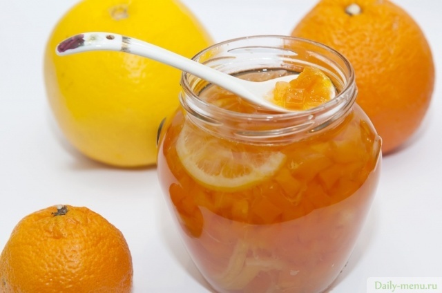 Апельсиновое варенье с лимоном. Фото: shutterstock