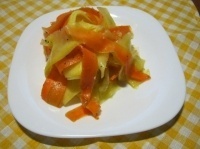 Закуска из кабачков с морковью