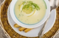 Греческий куриный суп Авголемоно