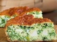 Классный пирог с курицей и зеленым луком