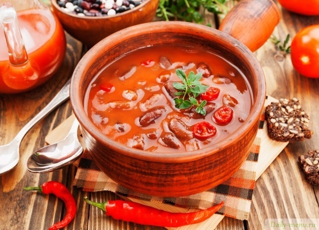 Мексиканский суп чили. Фото: shutterstock