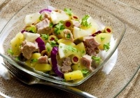 Картофельный салат (постный)