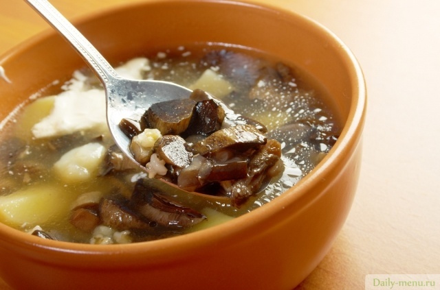 Грибной суп. Фото: Shutterstock