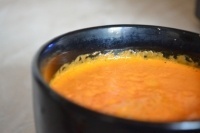 Сок из апельсина и моркови