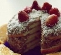 Торт ягодно-фруктовый низкокалорийный
