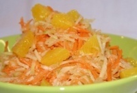 Салат "Морковь с сельдереем и грейпфрутом"