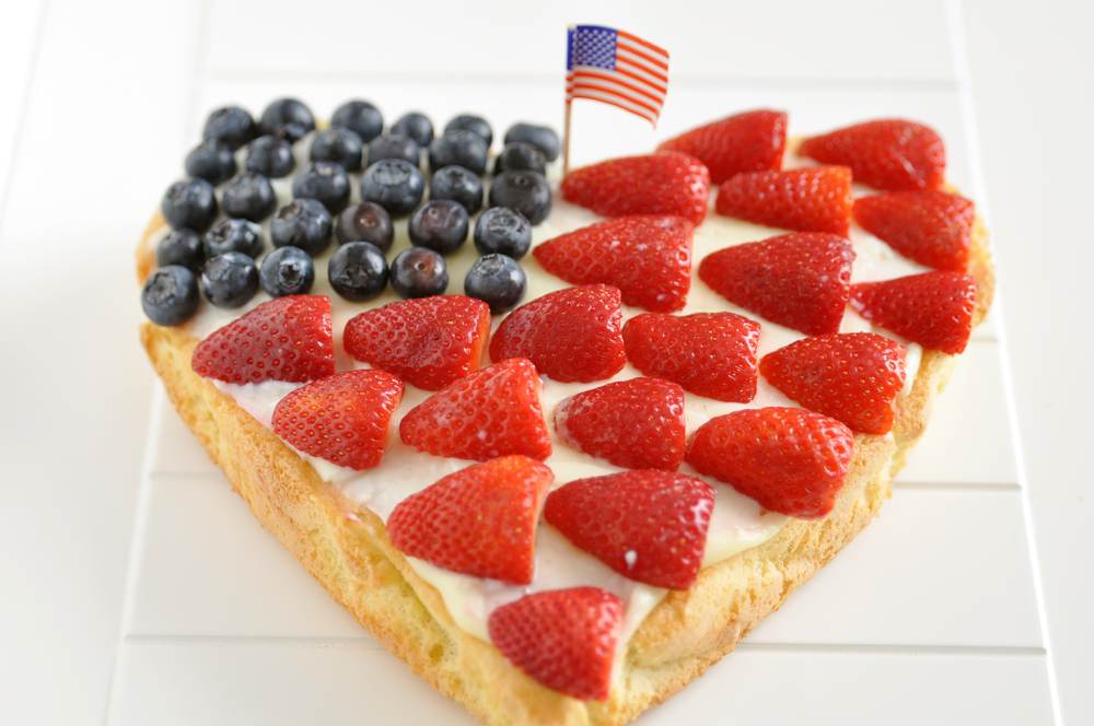 Торт на день независимости США. Фото: Shutterstock