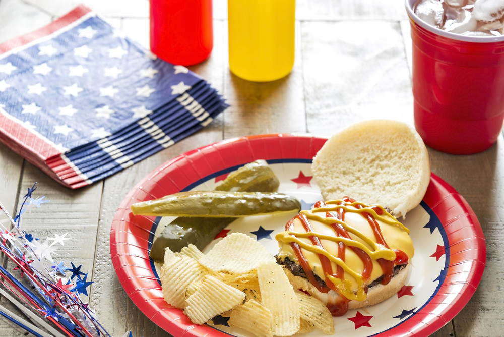 Еда в День независимости США. Фото: Shutterstock